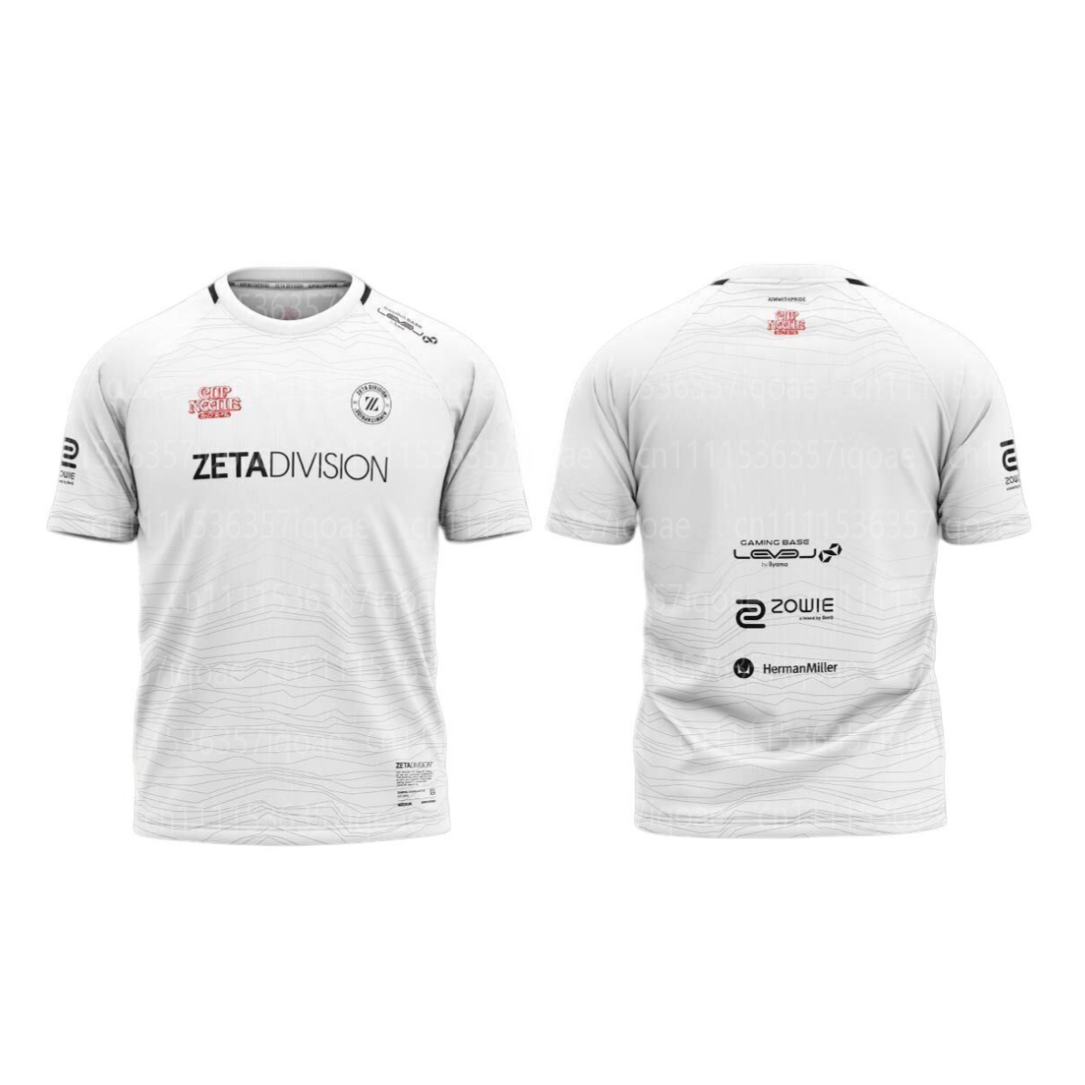 Esports Gaming Jersey - Summer Casual E-Sports Zeta Division Team