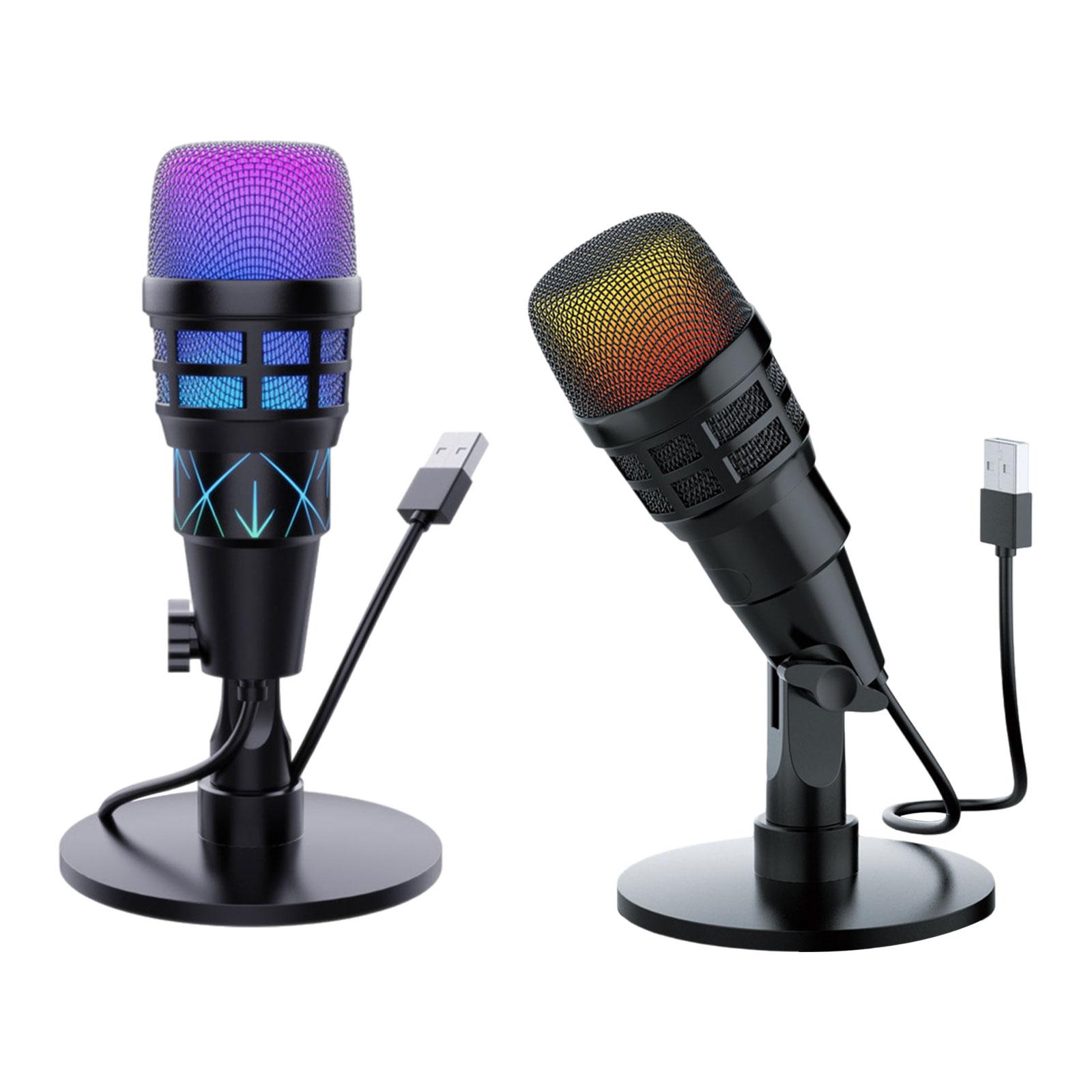 RGB USB Condenser Gaming Micro - đánh giá và giá Streaming Mic Condenser
