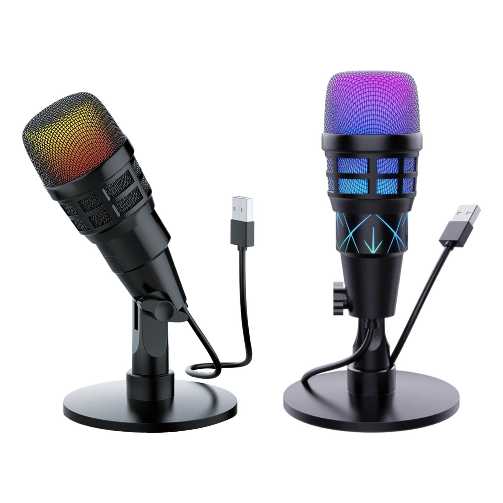RGB USB Condenser Gaming Micro - đánh giá và giá Streaming Mic Condenser