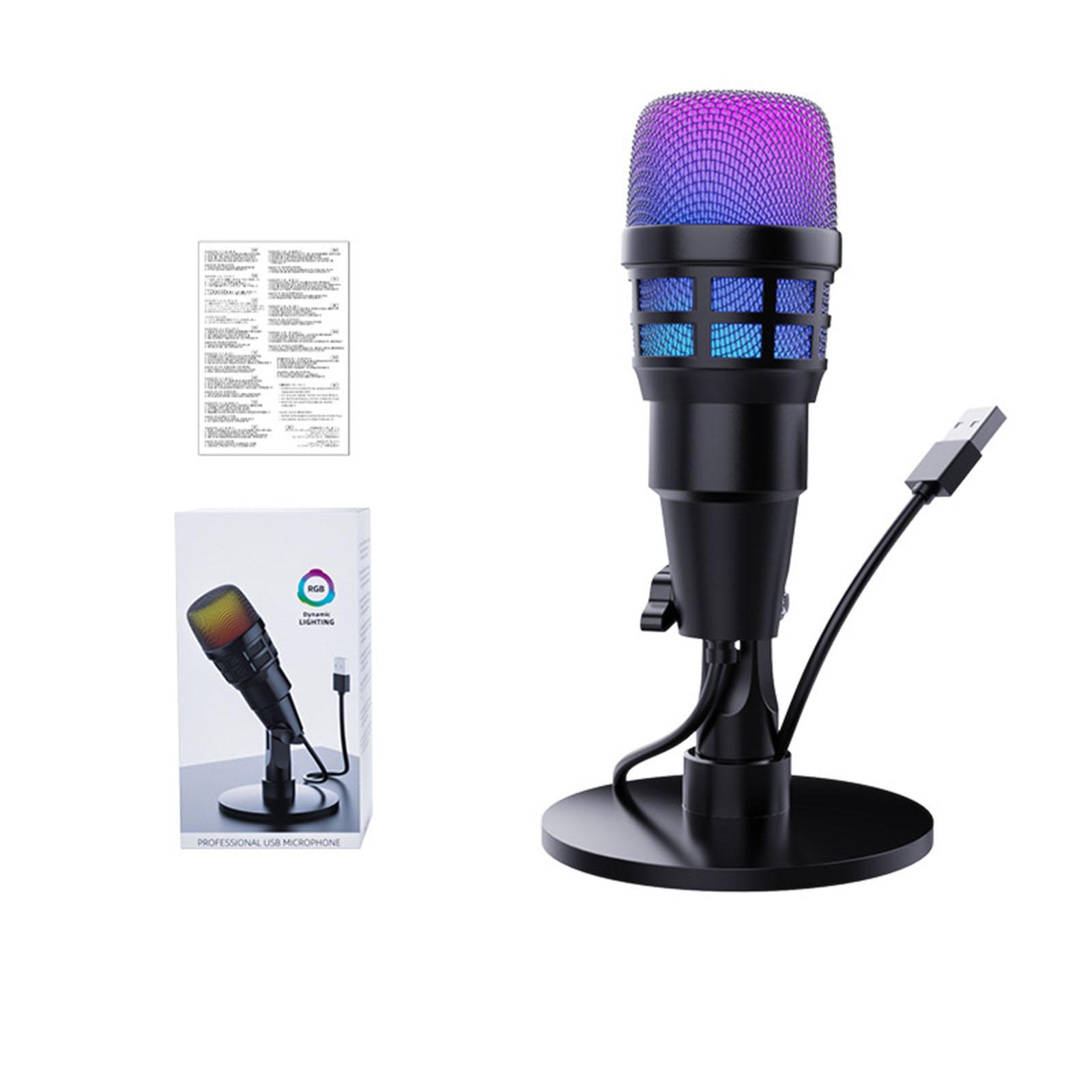 RGB USB Condenser Gaming Micro - đánh giá và giá Streaming Mic Condenser