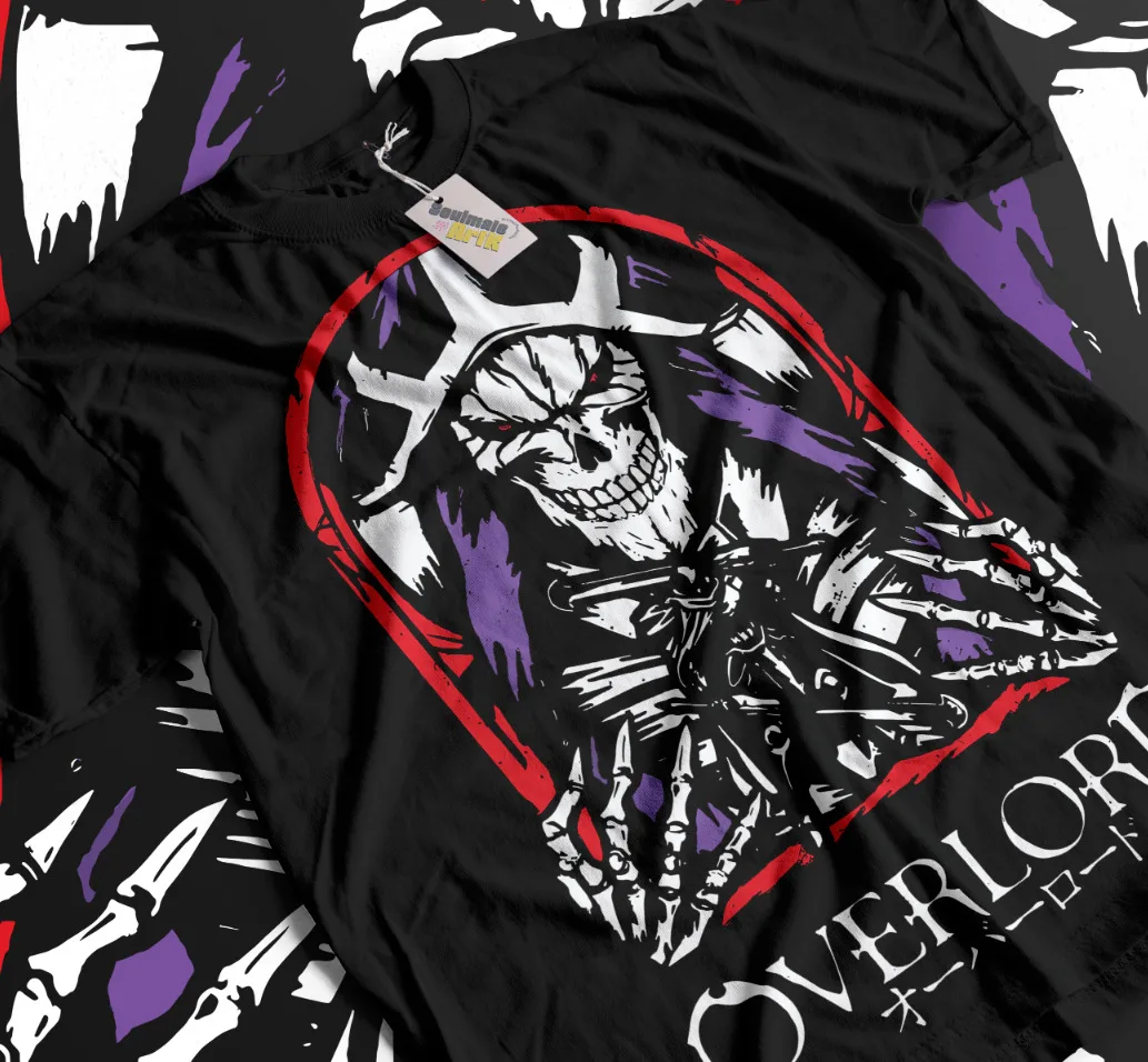 Ainz T-shirt Overlord Ooal Gow - đánh giá và giá Esports Gaming T Shirt