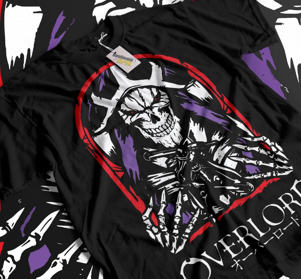 Ainz T-shirt Overlord Ooal Gow - đánh giá và giá Esports Gaming T Shirt
