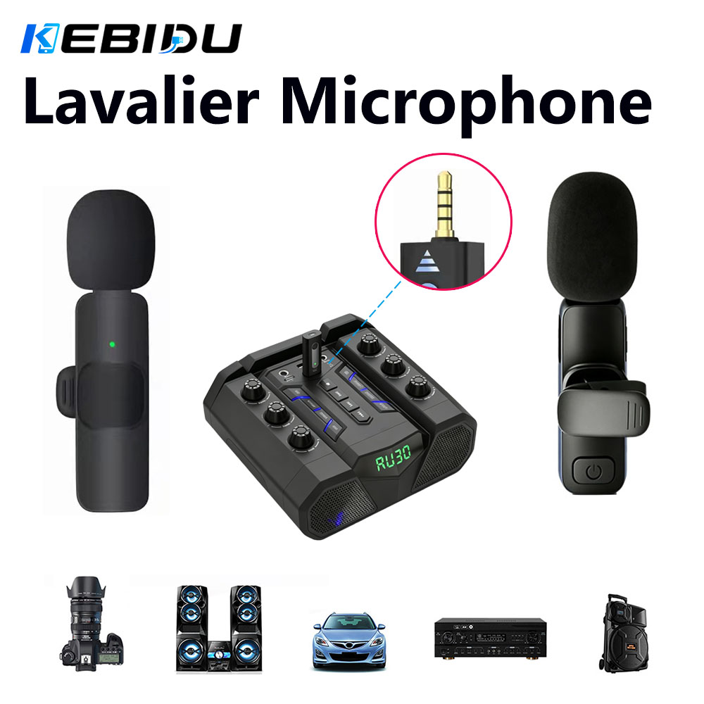 KEBIDU Lavalier Microphone Wir - đánh giá và giá Streaming Mic Condenser