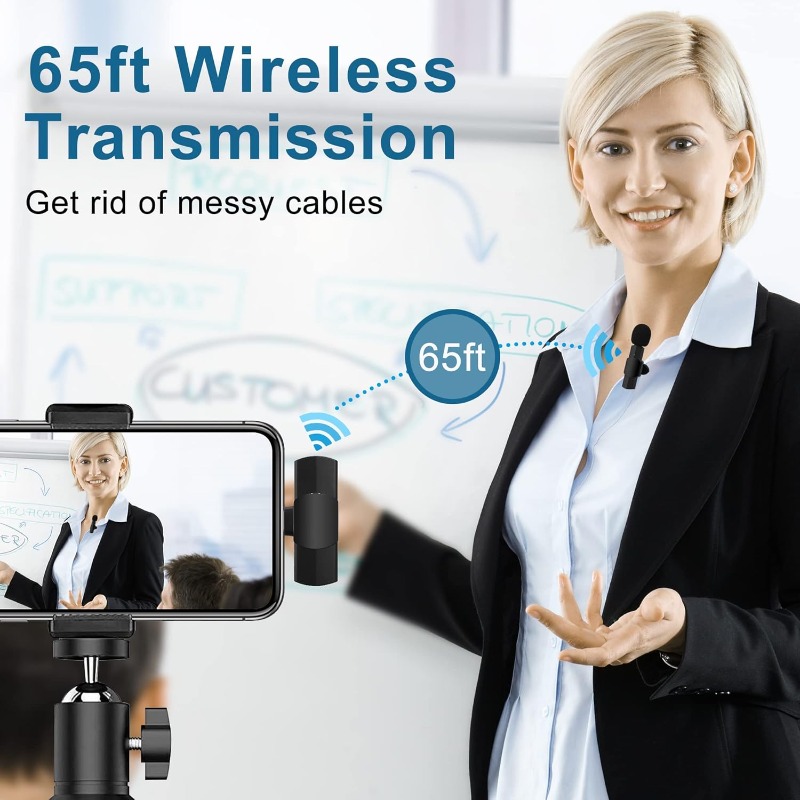 Wireless Lavalier Microphone f - đánh giá và giá Streaming Mic Condenser
