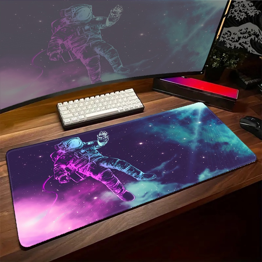 Art Astronaut Mousepad Cute Bi - đánh giá và giá Esports Gaming Setup