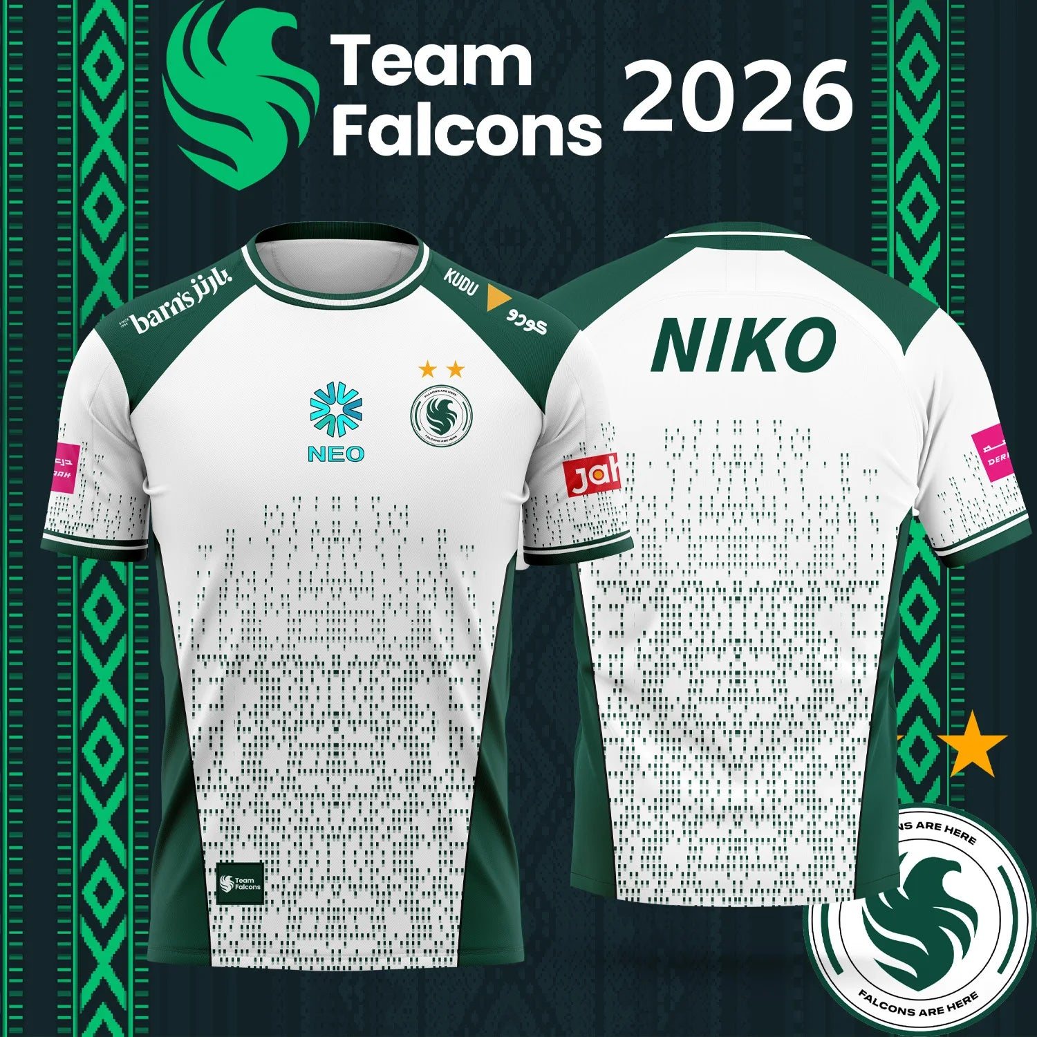 Family Matching 2026 Team Falc - đánh giá và giá Esports Gaming Jersey