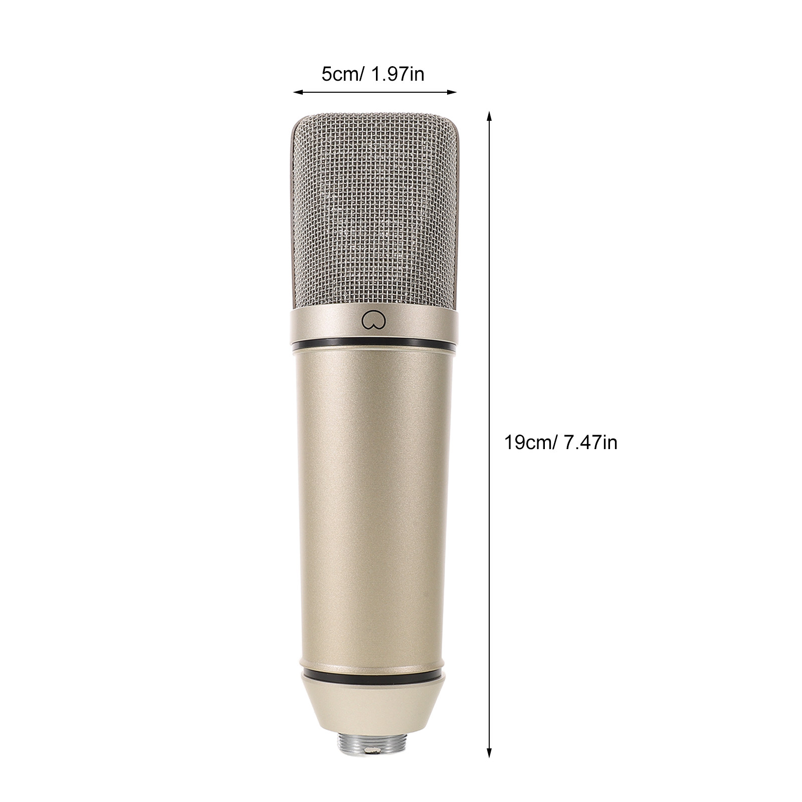 Metal Xlr Condenser Microphone - đánh giá và giá Streaming Mic Condenser