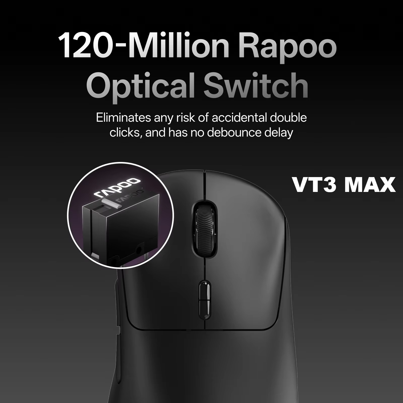 Rapoo Wireless Gaming Mouse 8K - đánh giá và giá Esports Gaming Design