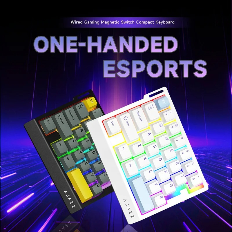 RGB Mini One Handed Mechanical - đánh giá và giá Esports Gaming Setup