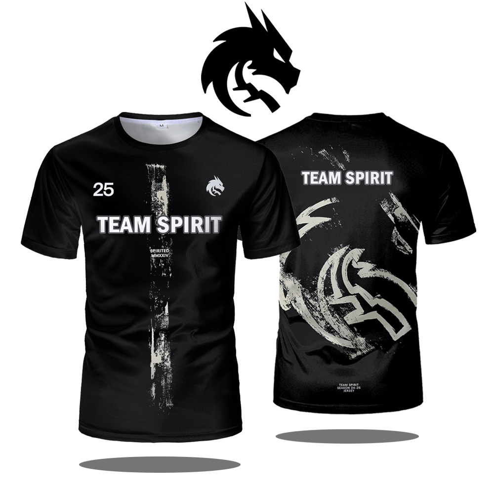 Team Spirit 2025 New Jerseys C - đánh giá và giá Esports Gaming Jersey