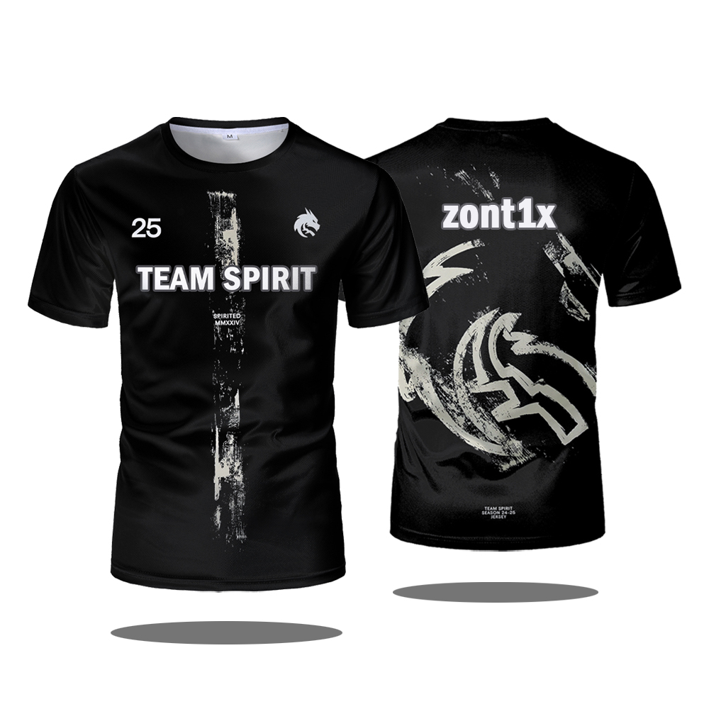Team Spirit 2025 New Jerseys C - đánh giá và giá Esports Gaming Jersey
