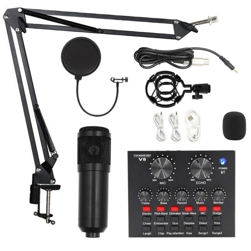 BM800 Condenser Microphone Kit - đánh giá và giá Streaming Mic Condenser