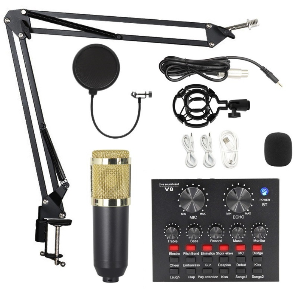 BM800 Condenser Microphone Kit - đánh giá và giá Streaming Mic Condenser