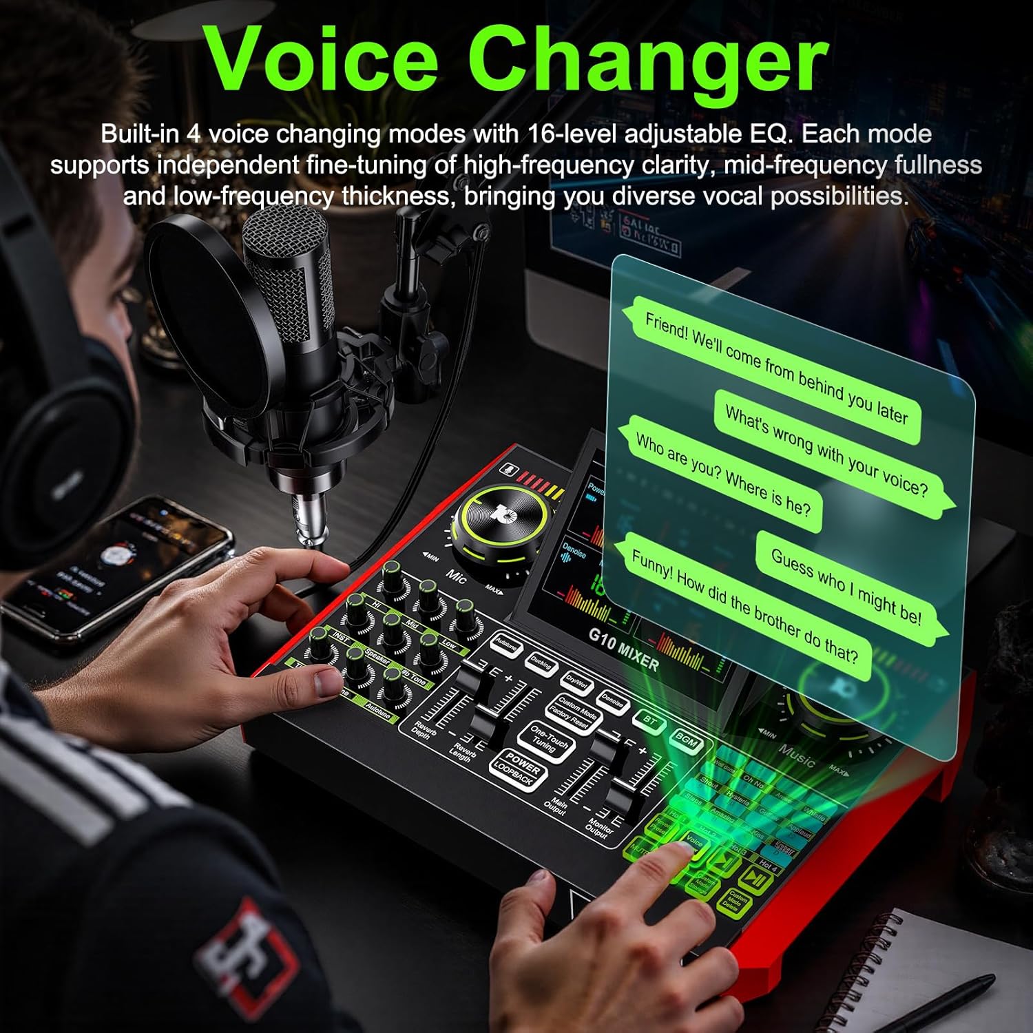 Tenlamp G10 Live Streaming Aud - đánh giá và giá Streaming Mic Condenser