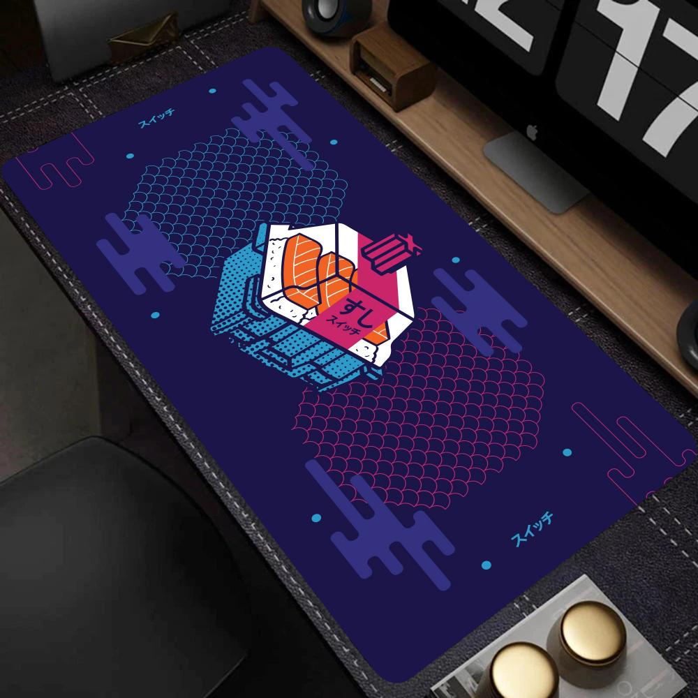 Tech Abstract Pattern Large Mo - đánh giá và giá Esports Gaming Setup