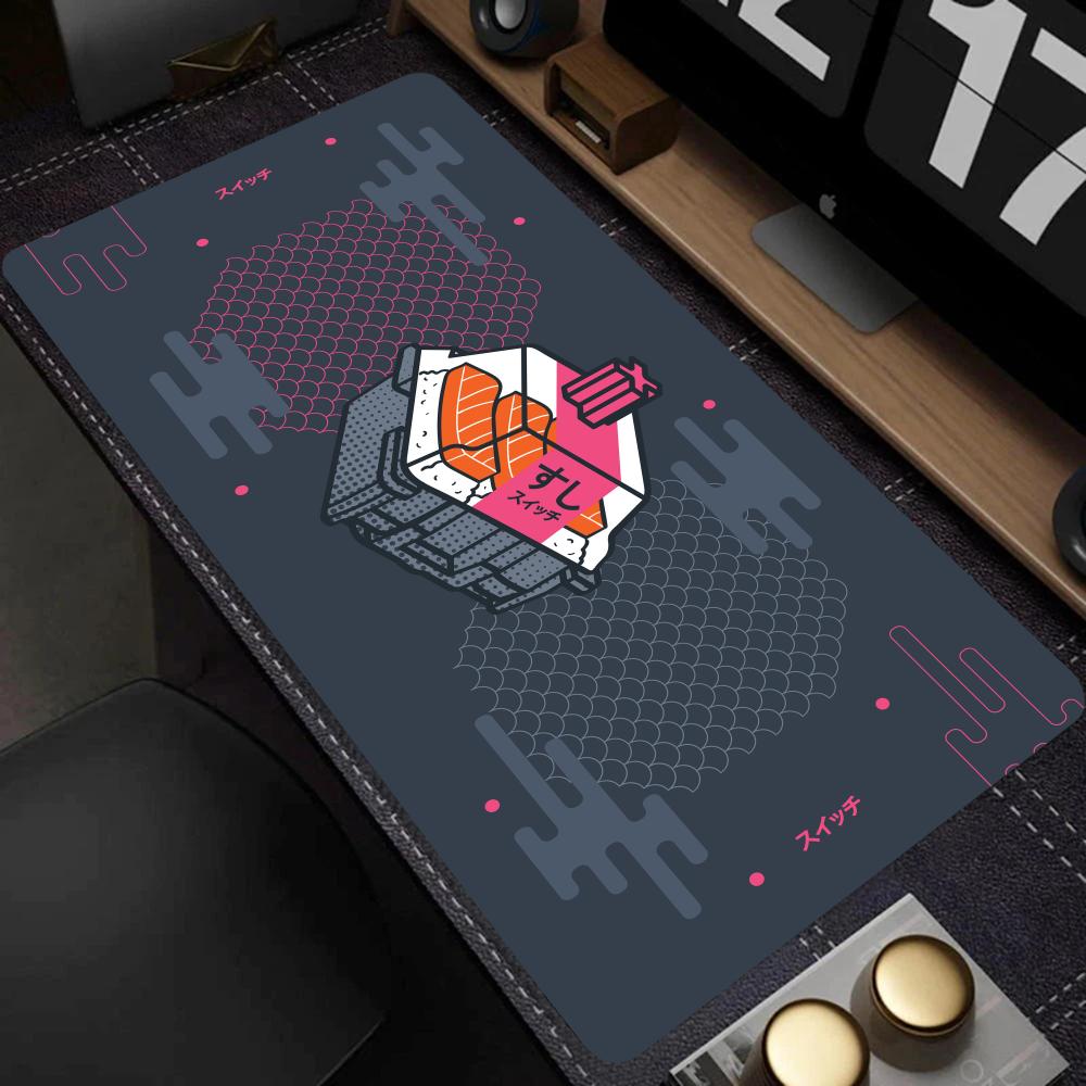 Tech Abstract Pattern Large Mo - đánh giá và giá Esports Gaming Setup