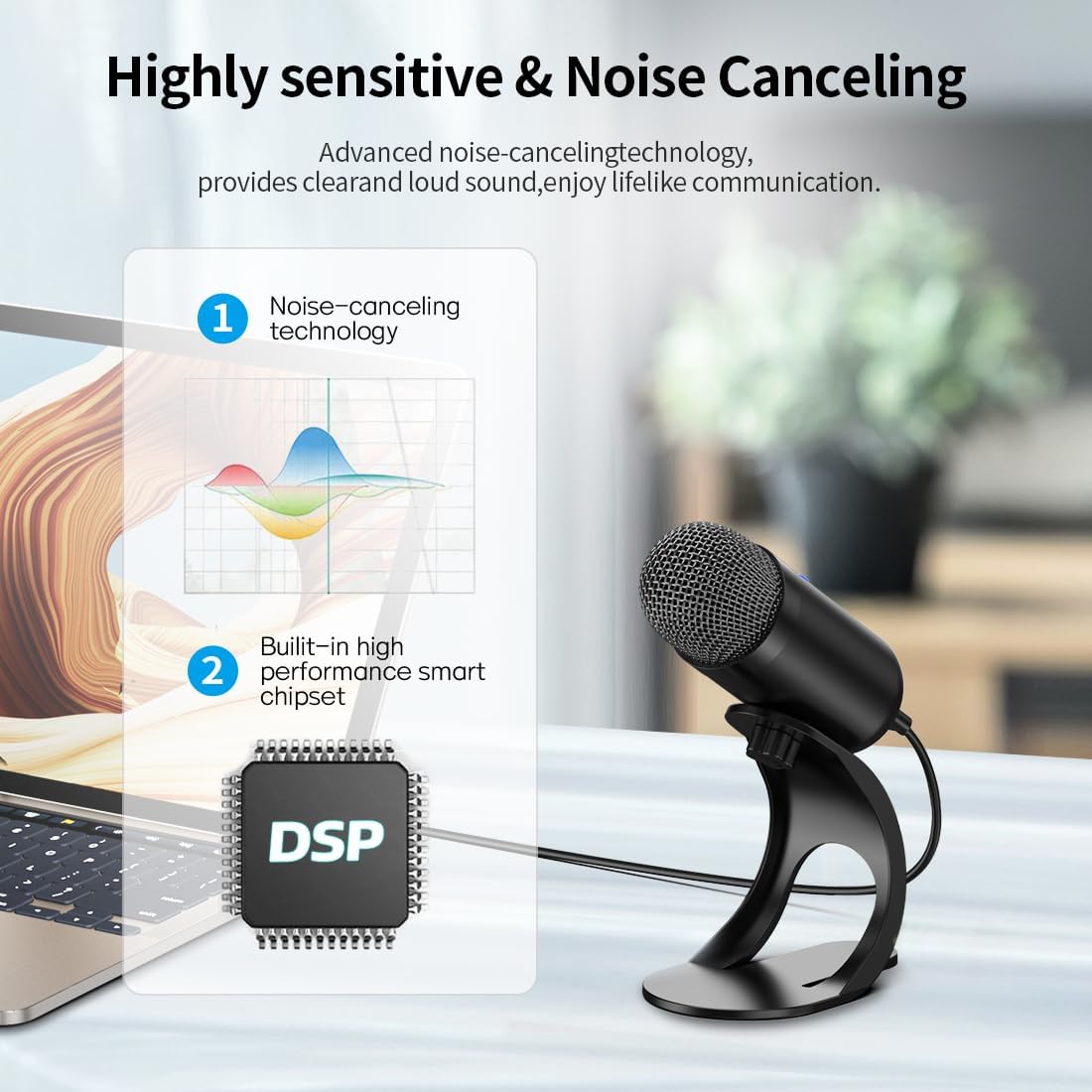 Professional USB Microphone Co - đánh giá và giá Streaming Mic Condenser
