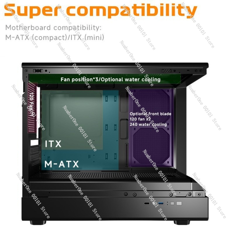 Panoramic Tempered Glass Gamin - đánh giá và giá Esports Gaming Pc Build