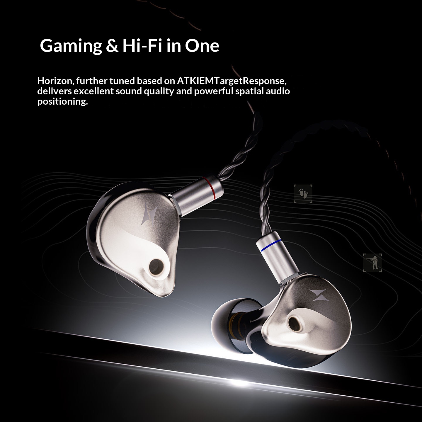 ATK Horizon Wired In Ear Gamin - đánh giá và giá Esports Gaming Headset