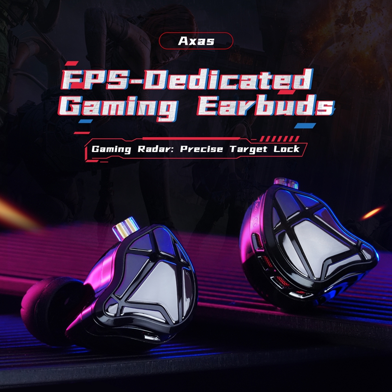  KZ Axas FPS Gaming IEM Headp - đánh giá và giá Esports Gaming Setup